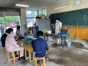 【農業環境科】共学農園（草花部門）