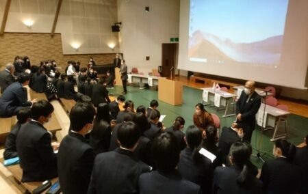 １，２学年国際科 インターアクト米山奨学生との交流会