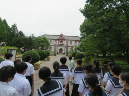 【農業環境科】福野中学校２年生の農場見学