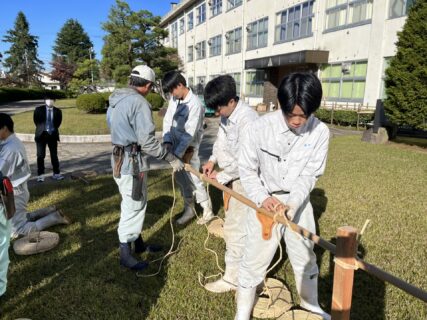 【農業環境科】「若年技能者人材育成支援等事業」出前講座