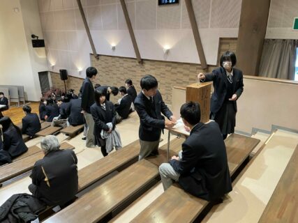 【農業環境科】農業クラブ会長選挙・活動報告会