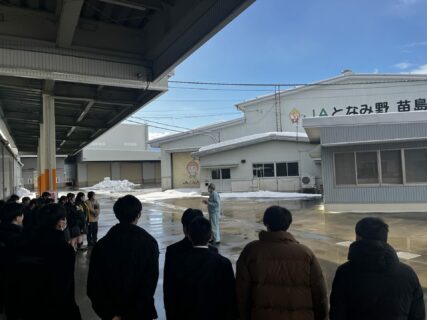 【１年農業環境科】専門技術者等講師招聘事業（作物）