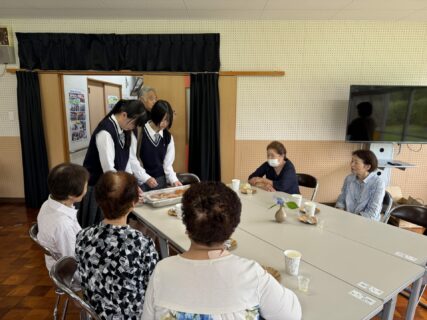 【農業環境科】小麦農林１０号を使ったパンでの地域交流