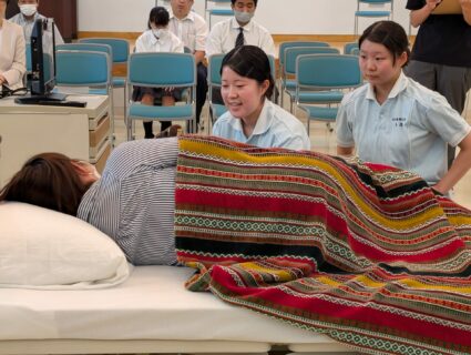 【３年福祉科】北信越地区高校生介護技術コンテストに出場しました！
