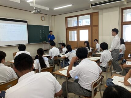 １学年進路セミナーを実施しました