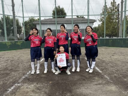 【ソフトボール部】新人大会