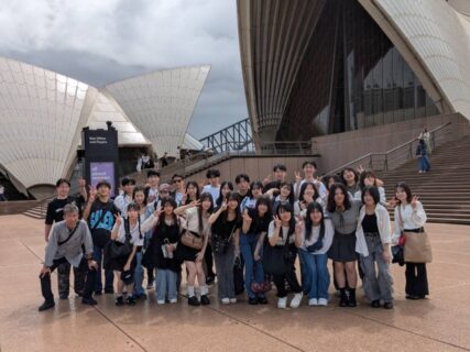 【２年国際科】オーストラリア語学研修（１日目）