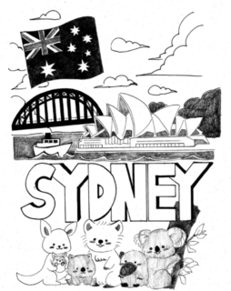 【2年国際科】　オーストラリア語学研修