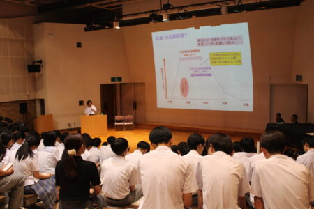【1学年】性に関する講演会