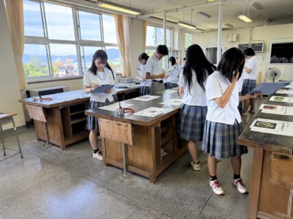 【農業環境科】農業クラブ校内鑑定競技会